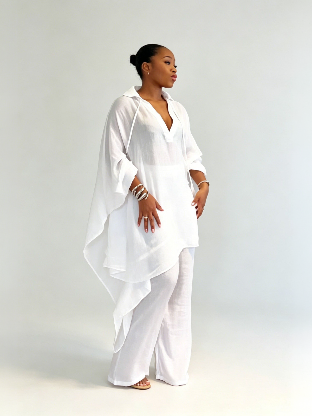 Oversized Tunic & Pants Set
