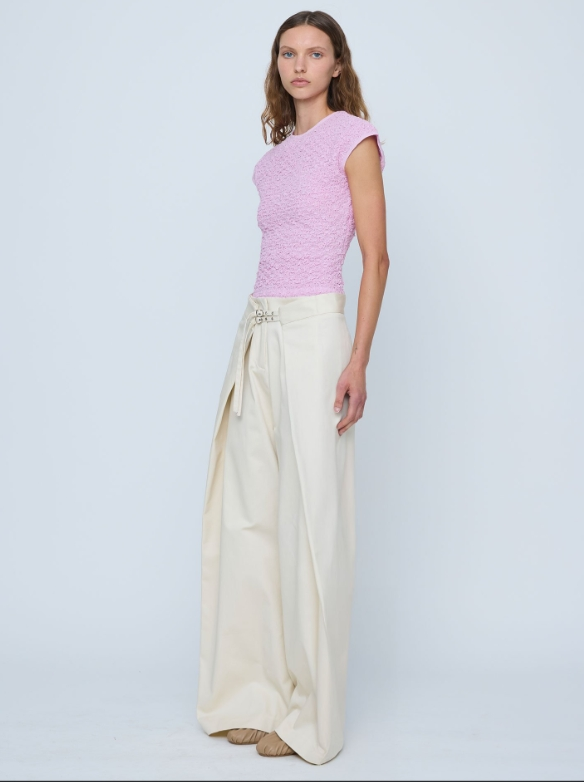 Anser Wide Leg Buckle Pant