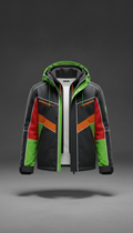 Tech Outerwear Jacket with Reflective Trim